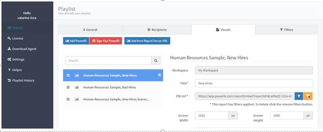 PowerBI Robots integration with Microsoft Power BI Online and Report Server
